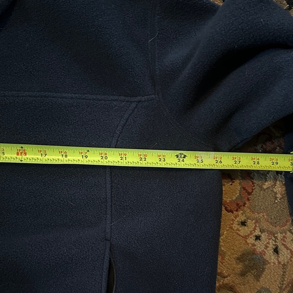 Vintage Ll bean polartec 90’s Dark Blue Fleece Pullover - Picture 7 of 9
